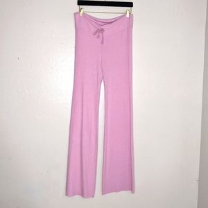 Wildfox Drawstring Waist Tennis Club Pant Pink